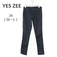 【YES ZEE】ストレッチスキニーパンツ 黒 28サイズ ゴルフ S 3020
