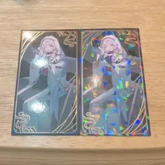 にじさんじ 妖怪万化 お札風カード 壱百満天原サロメ レア ノーマル ホログラム