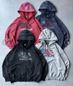 ザッツライフ That's life 大人気ジップパーカー XLサイズ That's life｜ザッツライフ（メンズ）のパーカー通販 - ZOZOTOWN