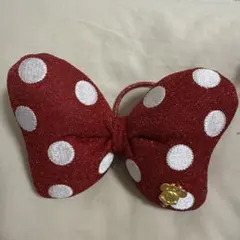 ミニー ミニーちゃん ヘアゴム ヘアポニー リボン ディズニー 大