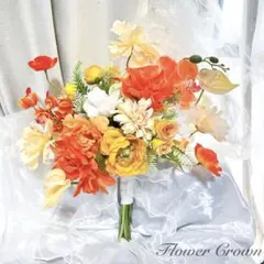 ぶなしめじ様専用 クラッチブーケ アーティフィシャルフラワーブーケ 結婚式