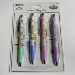 ダッフィー　ボールペン　ディズニーシー