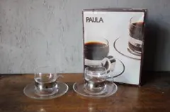 箱入　iittala　イッタラ　Paula　パウラ　カップ&ソーサー　ペア