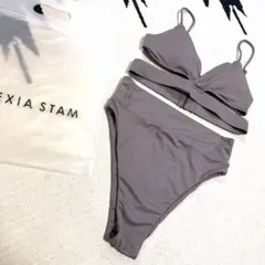 ALEXIA STAM オレンジ セパレートビキニ 水着 セット - メルカリ