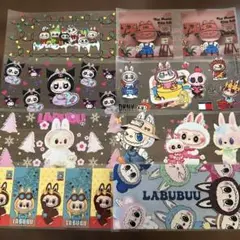 ラブブ LABUBUU カプラ シール 8枚セット