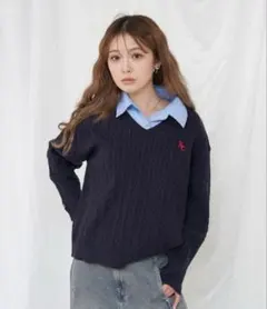 RAYCASSIN 襟付きニット 【完売品】