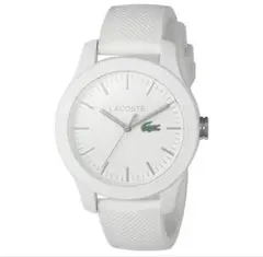 【美品】LACOSTE ホワイト 腕時計 箱なし