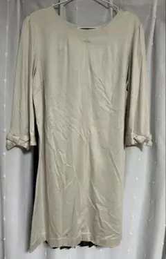 美品　Rose Tiara バックプリーツ　ワンピース　42 ゆったり　大きめ