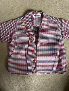 ミキハウス チェック柄シャツ 90