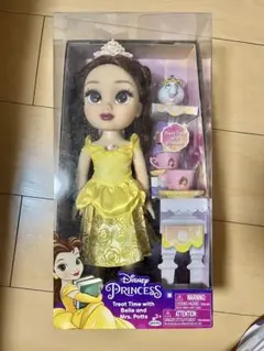 ディズニープリンセス 人形 女の子 トドラードール(ベル)ポット夫人セット