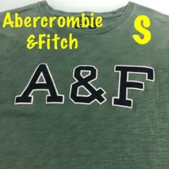 Abercrombie&Fitch A&F ロゴ Ｔシャツ S