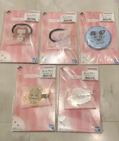 一番くじ おジャ魔女どれみ E賞 おめかしコレクション セット 缶ミラー ヘア