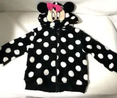 ミニーマウス フリースジャケット 100cm