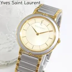 713 新品電池/ベルト  イヴサンローラン ラウンド 腕時計 クォーツ 713 新品電池/ベルト YSL イヴサンローラン ラウンド 腕時計 クォーツ