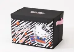 【 即日発送 】ハローキティ 収納ボックス ストライプ