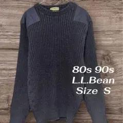 80s L.L.Bean コンバットセーターPURENEWWOOL100%