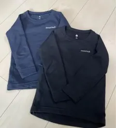 mont-bell モンベル ジオライン 105 2枚セット シャツ キッズ