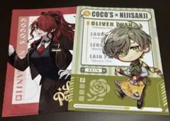 にじさんじ ココスコラボ クリアファイル レインパターソン オリバーエバンス
