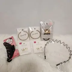 レディースアクセサリーまとめ売り ヘアアクセ イヤーカフス バングル韓国風♡