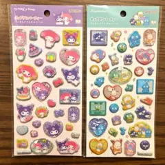 正規品　サンリオ　ポップデコパーティー　ラメきらクリスタルシール セット