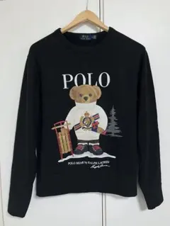 POLO RALPH LAURENポロラルフローレンのポロベアトレーナー　M/黒
