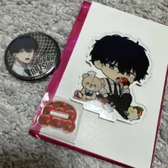 サカモトデイズ 勢羽夏生 ファボテリア ミニキャラ アクリルスタンド 缶バッジ