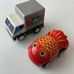 プルバックカー　ちょきんぎょとミドリ電化