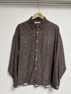 ペイズリーシャツ 柄シャツ