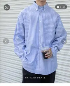 FORK&SPOON　オックスボタンダウンシャツ