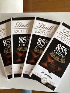 Lindt EXCELLENCE 85% Cocoa 4枚セットのサムネイル