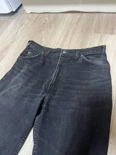 Levi’s 550 USA サルファーブラックデニムパンツ　33x30良色落ち