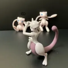 ポケットモンスター ミュー ミューツー フィギュア 3体セット 中古　ポケモン