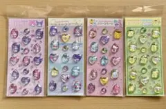 サンリオ　ストーンシール　4種セット　キティ　マイメロ　シナモ　ポムポムプリン