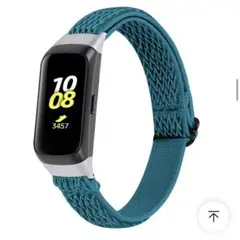 サムスン　Galaxy Watch fit R370用ベルト　ターコイズ