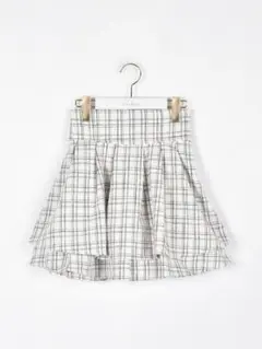 evelyn ツイードダブルフレアスカート