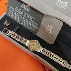 Rashawn様専用エルメス時計CL3.240/新品電池新品仕上げ正常稼働品