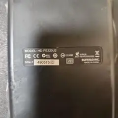 BUFFALO HD-PE320U2 外付けハードディスク