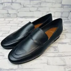 【新品】KASHIYAMA カシヤマ 日本製 本革 ローファー 黒 21.5 S