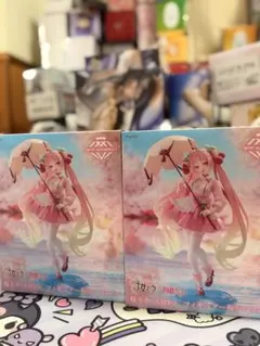 オ*！様 未開封 桜ミク AMP+ フィギュア 2体セット 初音ミク