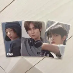 RIIZE トレーディングカード3枚セット get a guitar