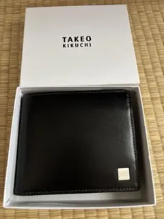 Yukino様専用　TAKEO KIKUCHI二つ折り財布 牛革