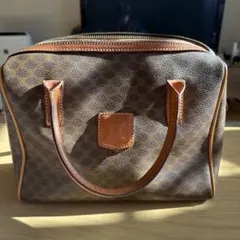 CELINE ブラウンレザー ハンドバッグ