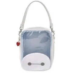 ディズニー ベイマックス クリア窓ポーチ ストラップ付き