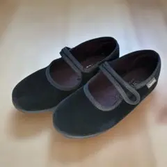 CIENTA 32靴 ブラック　ベロア