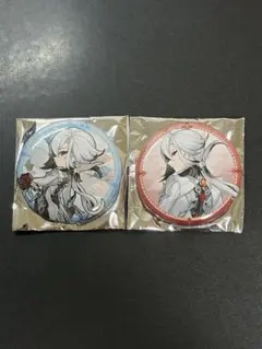 原神 アルレッキーノ 缶バッジ 来場者特典 コミケ C108 - メルカリ