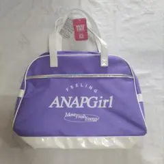 新品　アナップガール　ANAP　プールバッグ　パープル　スイムバッグ