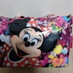 ミニーマウス 花柄 イマジニング　ザマジック　バック