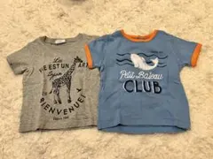 プチバトー 半袖Tシャツ Champion 半袖Tシャツ セット