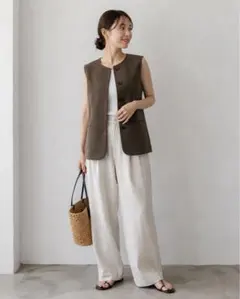 美品 ジプソフィア gypsohila ジレ Fsizeのサムネイル