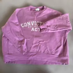 CIAOPANIC TYPY パープル スウェット ONEサイズ